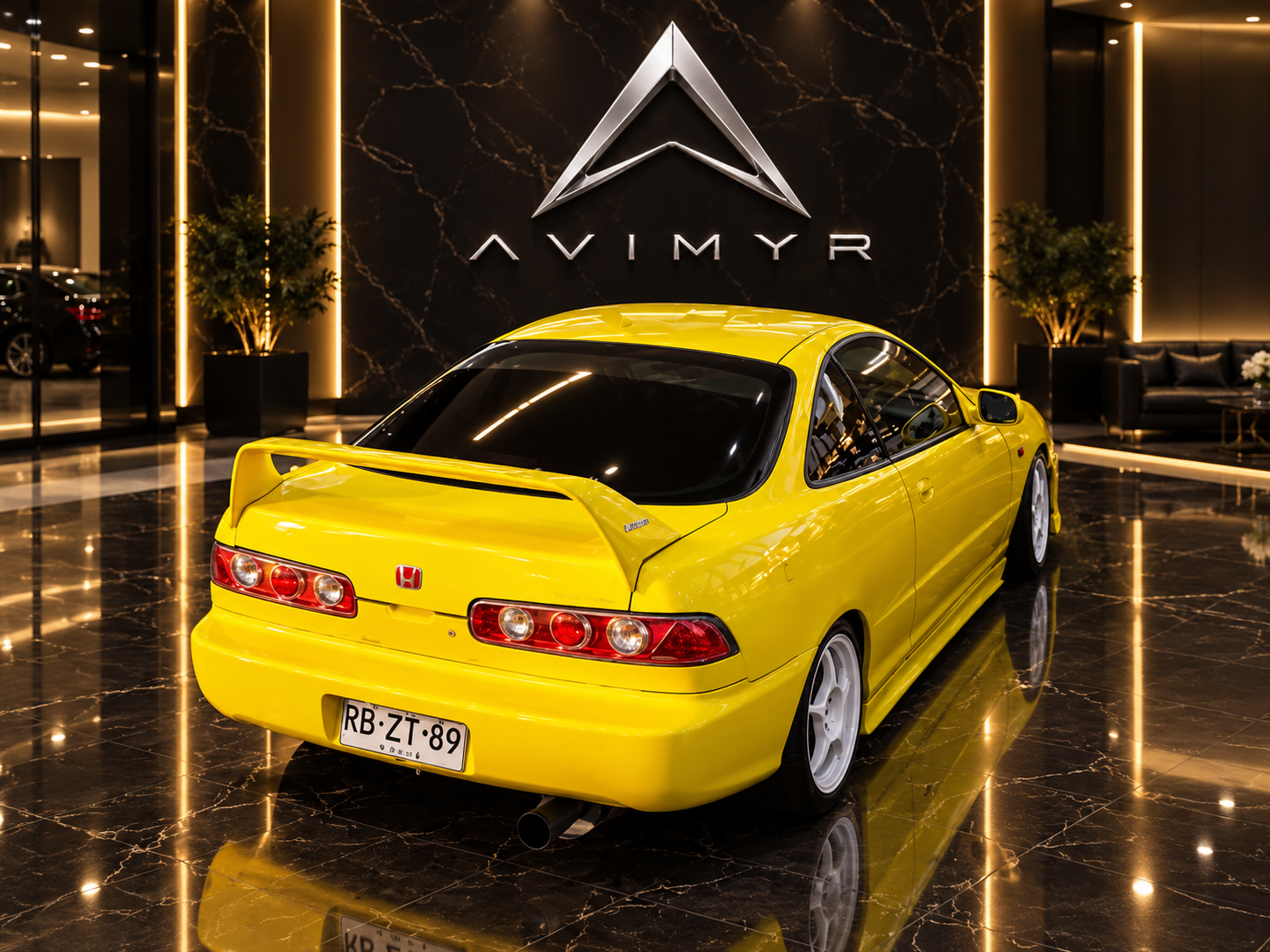Honda Integra original, vista 2