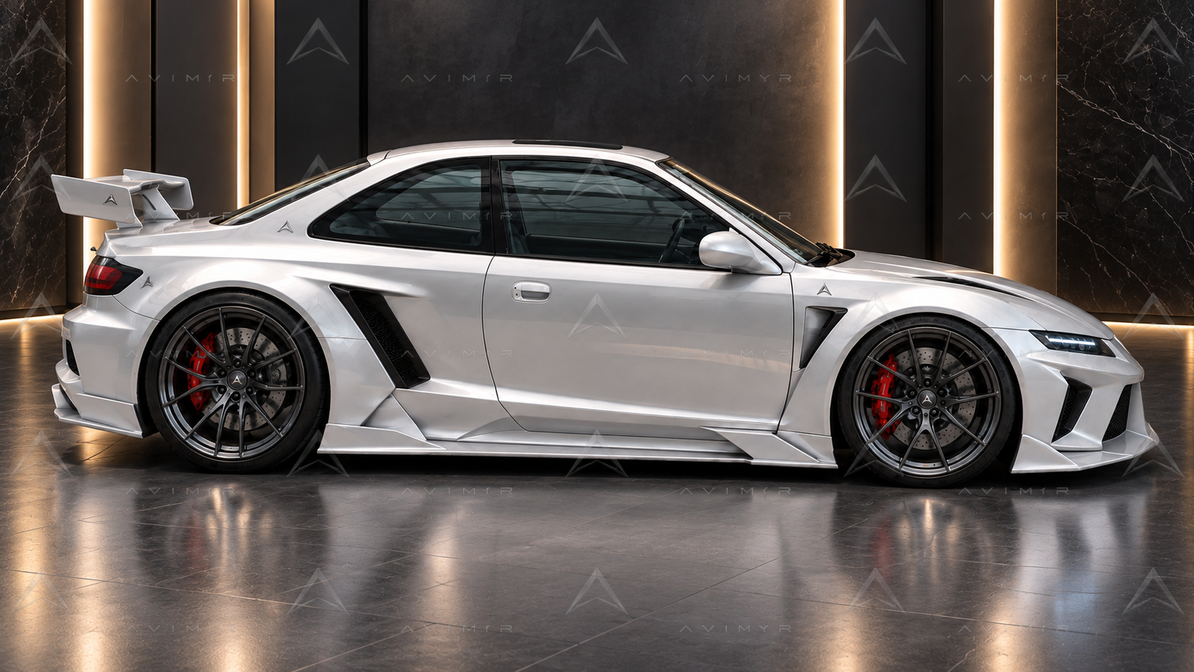 coupé avimir en showroom de lujo