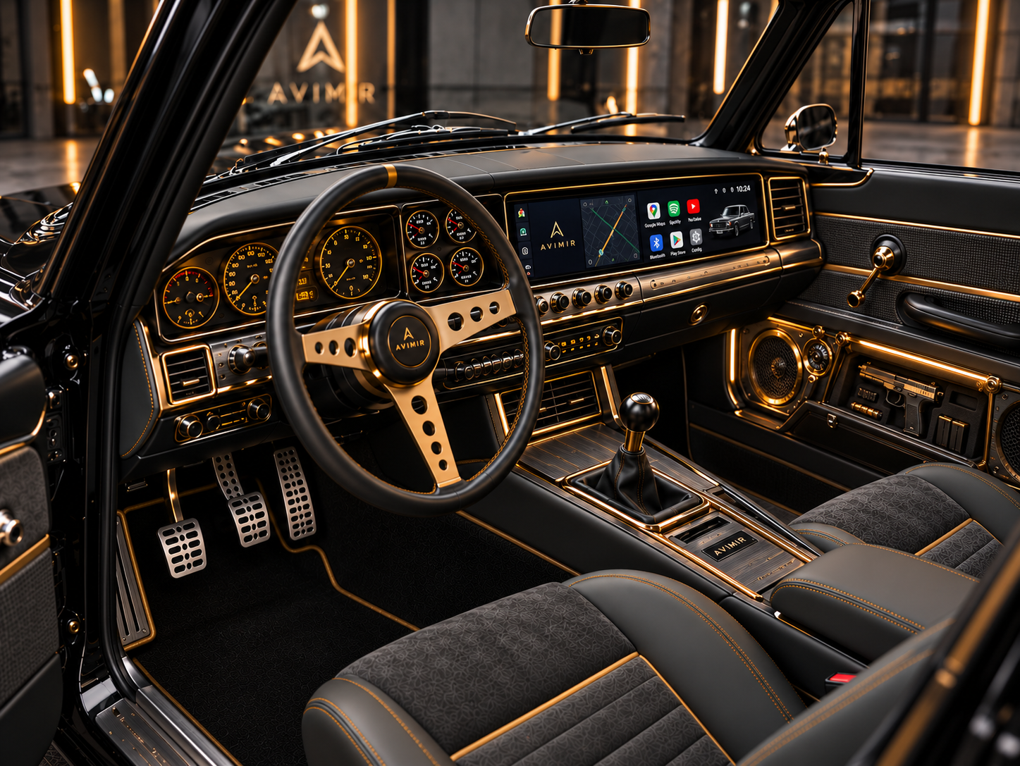 VOLVO P120 — AMAZON Interior final AVIMYR EVOLUTION MAFIA